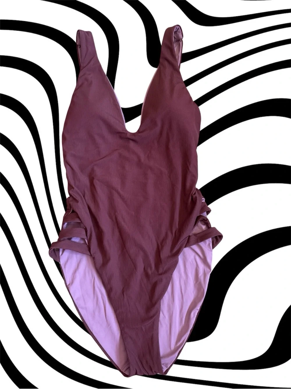 BECCA One-Piece Swimsuit in Mauve